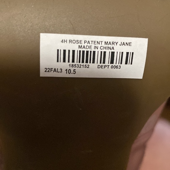 Torrid Patent Leather Mary Janes Pumps shoes Womens 10.5W Rose Balletcore chunky - Picture 8 of 11